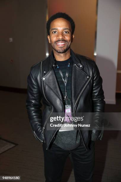 André Holland attends the "Pimp" Private Screening at Regal Battery Park Cinemas on April 19, 2018 in New York City.