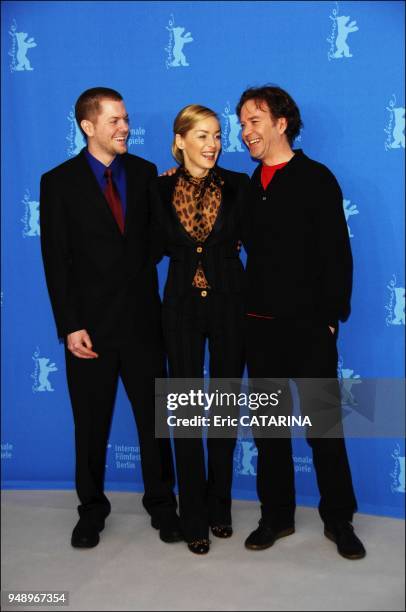 Director Ryan Eslinger Actress Sharon Stone Actor Timothy Hutton.