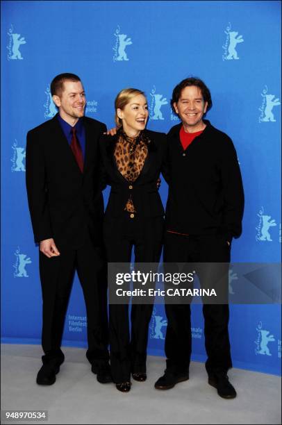 Director Ryan Eslinger Actress Sharon Stone Actor Timothy Hutton.