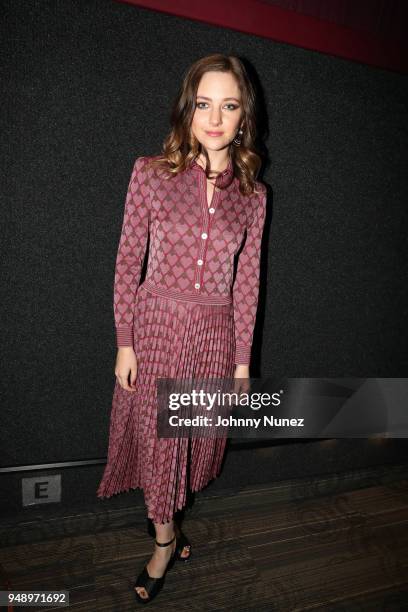 Haley Ramm attends the "Pimp" Private Screening at Regal Battery Park Cinemas on April 19, 2018 in New York City.