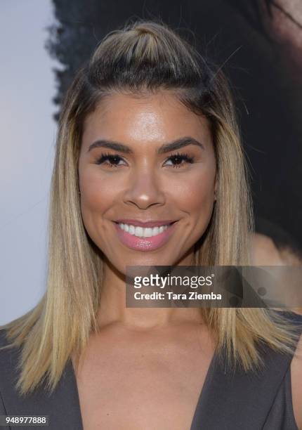 Gwendolyn Smith attends the premiere of Codeblack Films' 'Traffik' at ArcLight Hollywood on April 19, 2018 in Hollywood, California.