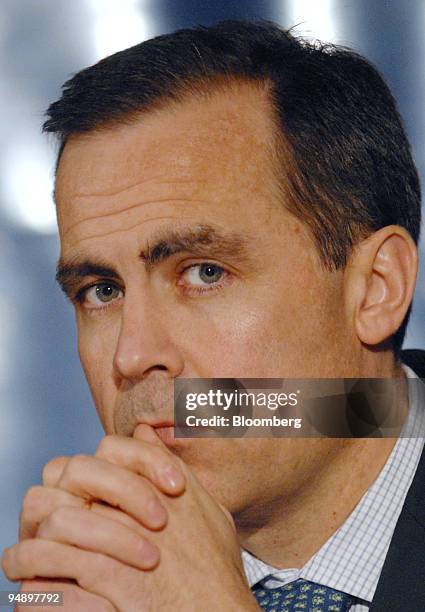 Mark Carney, governor of the Bank of Canada, speaks to the British Columbia Chamber of Commerce in Vancouver, Canada, on Monday, Feb. 18, 2008....
