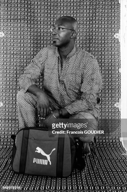 Portrait de Patrick Acogny, chorégraphe, en mars 2008 à Toubab Dialo, Sénégal.