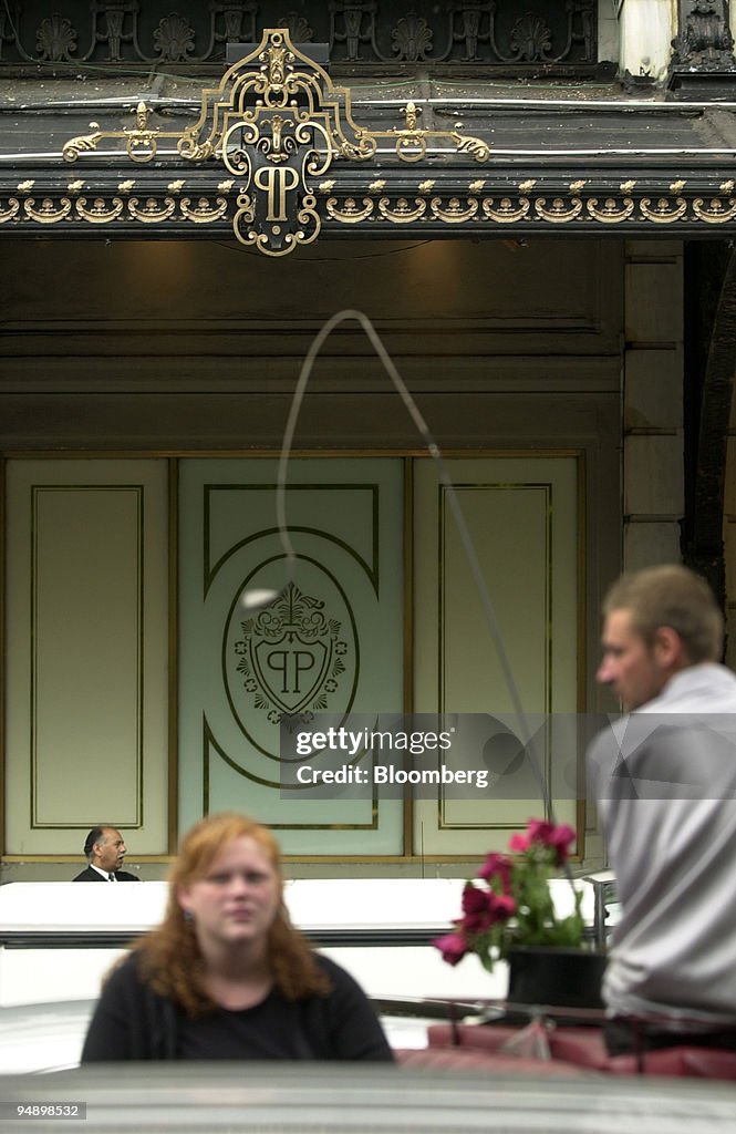 The front of the Plaza Hotel is seen on New York's Fifth Ave