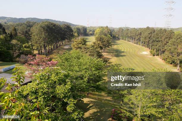 General view of the Panasonic Open Ladies at Tanabe Country Club on April 20, 2018 in Kyotanabe, Kyoto, Japan.