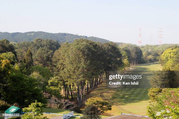 General view of the Panasonic Open Ladies at Tanabe Country Club on April 20, 2018 in Kyotanabe, Kyoto, Japan.