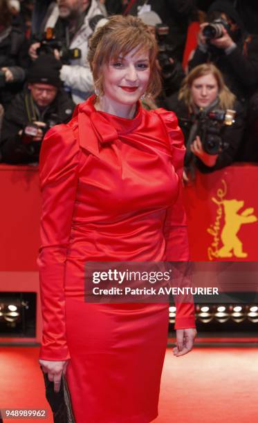 Martina Gedeck for the movie "La Religieuse/The Nun" during the 63rd Berlinale International Film Festival on February 10, 2013 in Berlin, Germany.