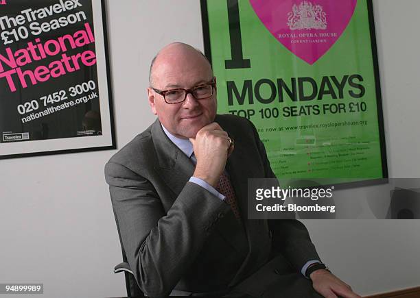 Lloyd Dorfman, Chairman and Chief Executive Officer, Travelex at the Travelex offices, Kingsway, London, England on August 4, 2005. Travelex has...