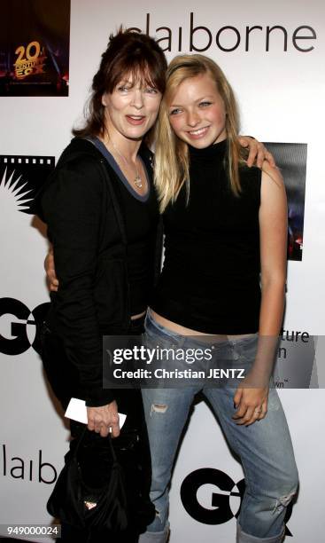 November 10, 2005 - Beverly Hills - Francis Fischer and daughter Francesca Eastwood at the Celebrity Screening of Twentieth Century Fox "Walk The...