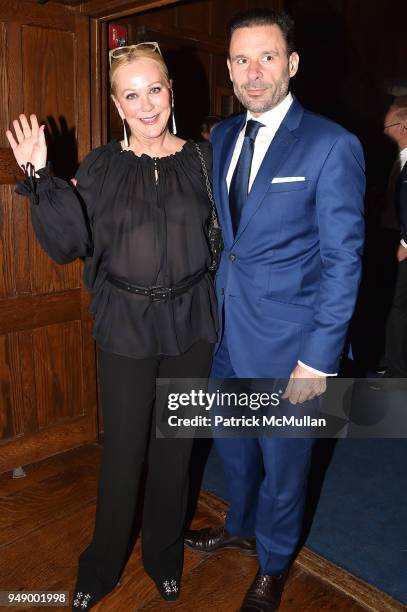 Nina Griscom and Leonel Piraino attend the Empower Africa 2018 Gala at Explorers Club on April 19, 2018 in New York City.