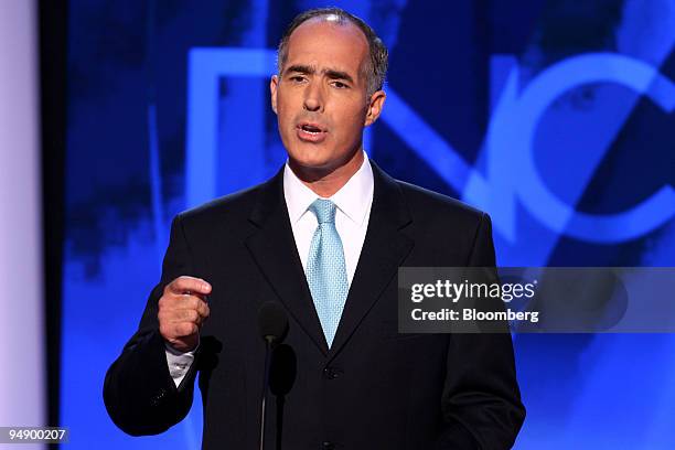 Robert Casey Jr., a Democratic senator from Pennsylvania, speaks during day two of the 2008 Democratic National Convention at the Pepsi Center in...