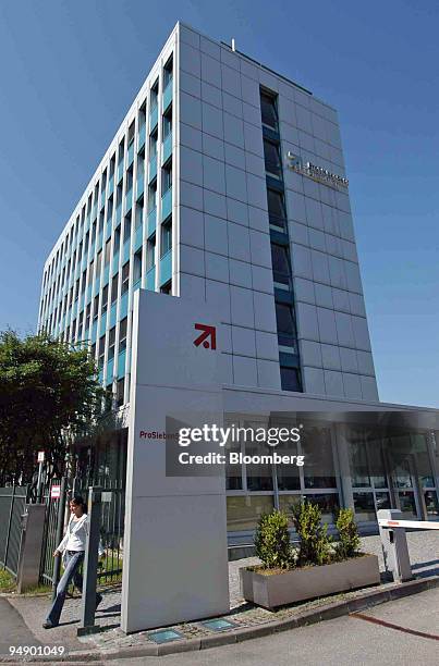 ProSiebenSat.1 headquarters are seen in Unterfoehring, near Munich, southern Germany, Thursday, August 5, 2005. Axel Springer AG, Germany's largest...