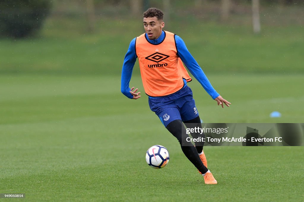 Everton Training Session