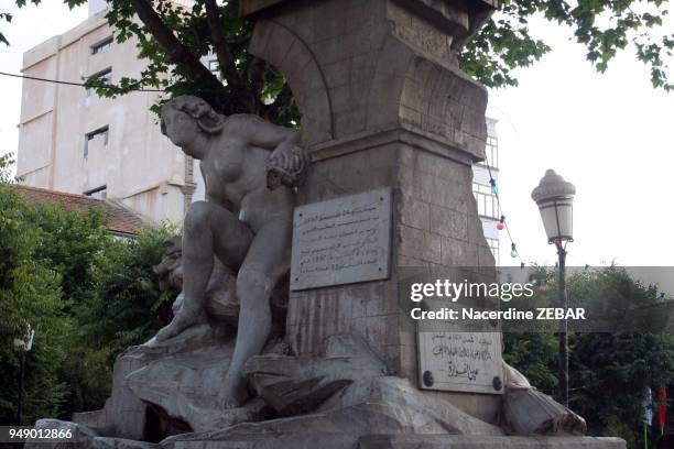 The famous fountain of Ain Fouara where all people come to drink of its fresh water. It is in the city of Setif which is located to the south of the...