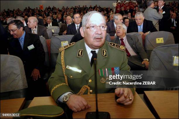Major General Salah Ahmed Gaid, Chief of Staff of the Algerian army.