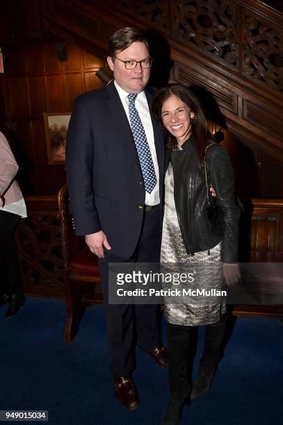 Jeff Craig and Aisha Craig attend the Empower Africa 2018 Gala at Explorers Club on April 19, 2018 in New York City.