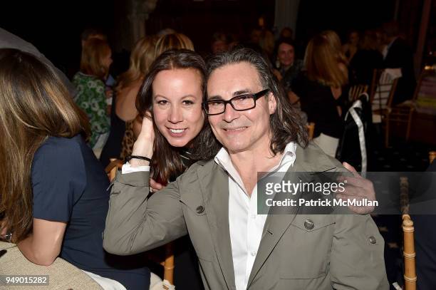 Maria Homann and John Banovich attend the Empower Africa 2018 Gala at Explorers Club on April 19, 2018 in New York City.