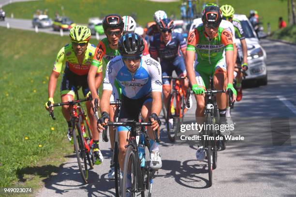 Guy Niv of Israel and Team Israel Cycling Academy / Simone Andreetta of Italy and Team Bardiani - CSF / Manuel Senni of Italy and Team Bardiani - CSF...