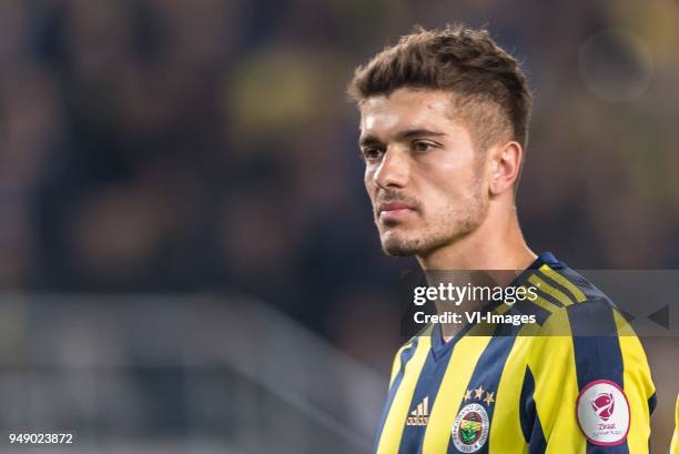 Roman Neustädter of Fenerbahce SK during the Ziraat Turkish Cup match Fenerbahce AS and Besiktas AS at the Sukru Saracoglu Stadium on April 19, 2018...