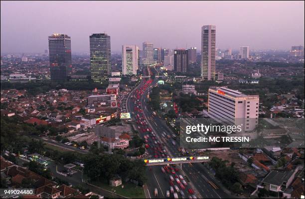 Tamrin and Sudirman avenues.