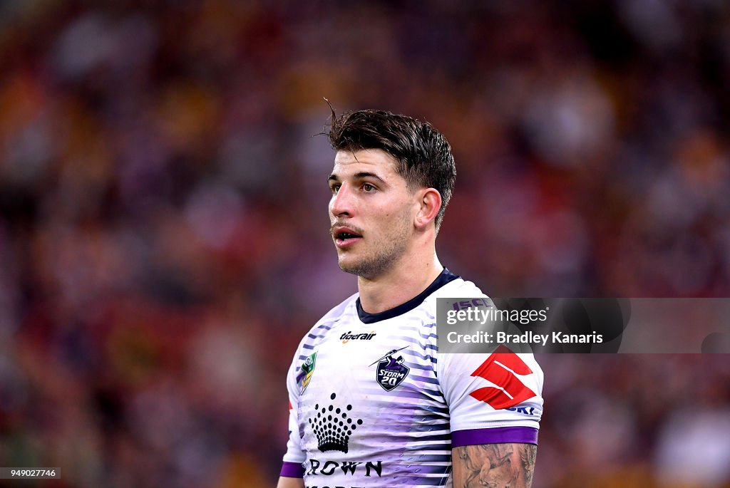 NRL Rd 7 - Broncos v Storm