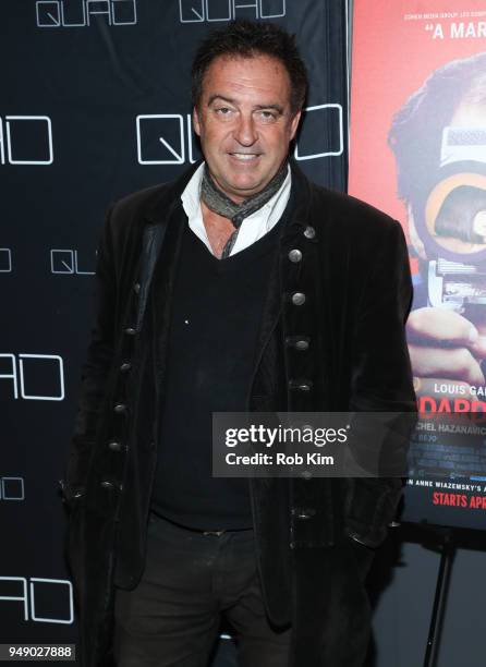 Antoine Verglas attends the New York Premiere of "Godard Mon Amour" at Quad Cinema on April 19, 2018 in New York City.