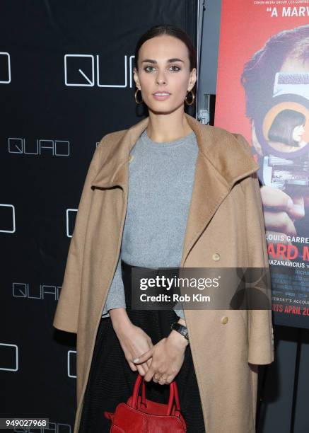 Sophie Auster attends the New York Premiere of "Godard Mon Amour" at Quad Cinema on April 19, 2018 in New York City.