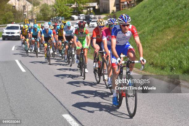 Georg Preidler of Austria and Team Groupama FDJ / Thibaut Pinot of France and Team Groupama FDJ Purple leaders jersey /during the 42nd Tour of the...