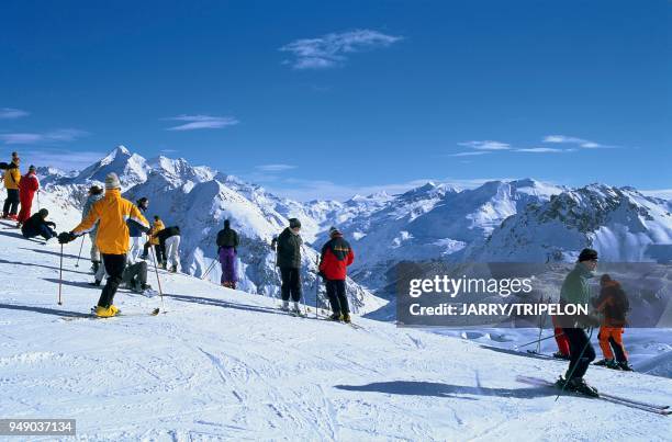 Tignes-Val d'Isère: espace Killy Savoie: Tignes-Val d'Isère: espace Killy.