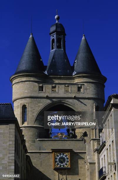 France, Aquitaine, Gironde 33, Bordeaux, Vieux Bordeau, Saint Eloi district, Grosse Cloche built in XV th century France, Aquitaine, Gironde 33,...