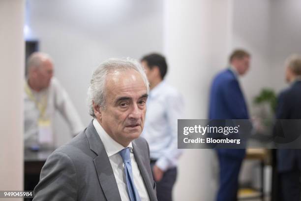 Peter Wakkie, supervisory board member of Steinhoff International Holdings NV, arrives at the company's annual general meeting in Amsterdam,...