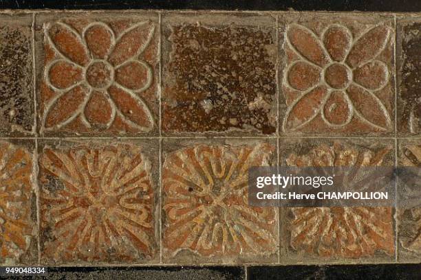 Cote d'Or, the Cistercian abbey of Fontenay in Marmagne. Founded by St. Bernard in 1119, the Burgundian abbey of Fontenay, with its bare architecture...