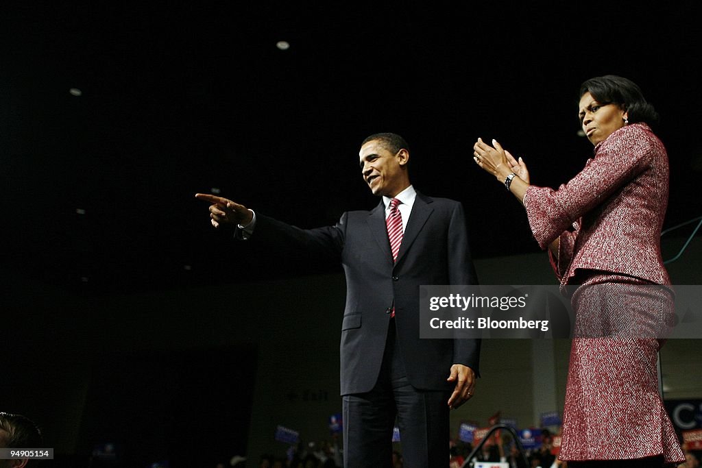 Barack Obama, U.S. senator from Illinois and 2008 Democratic