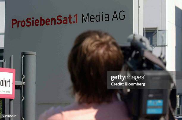 ProSiebenSat.1 headquarters are seen in Unterfoehring, near Munich, southern Germany, Friday, August 5, 2005. Axel Springer AG, Germany's largest...