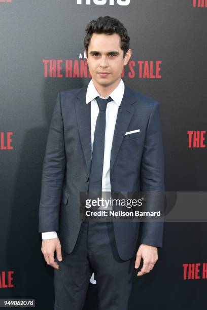 Max Minghella attends the season 2 premiere of Hulu's 'The Handmaid's Tale' at the TCL Chinese Theatre on April 19, 2018 in Hollywood, California.