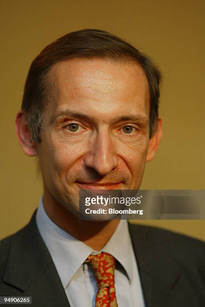 Nicolas Baverez, a partner at Gibson Dunn and Crutcher LLP pauses at the Europlace Financial Forum in Paris, France, Thursday, July 8, 2004.