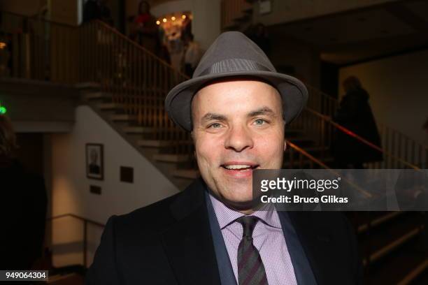 Rogers poses at the opening night after party for Lincoln Center Theater's production of "My Fair Lady" on Broadway at David Geffen Hall on April 19,...