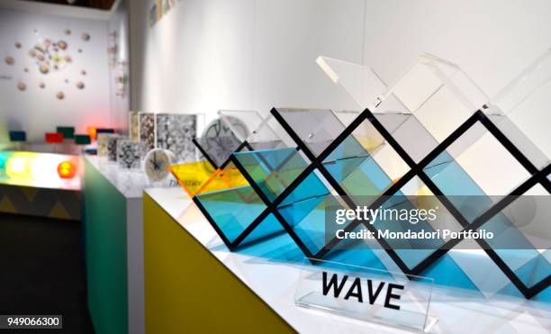 "Transparent is the new color", the project for Fuorisalone by Madea Milano and their plastic creations. Milan, April 16th 2018