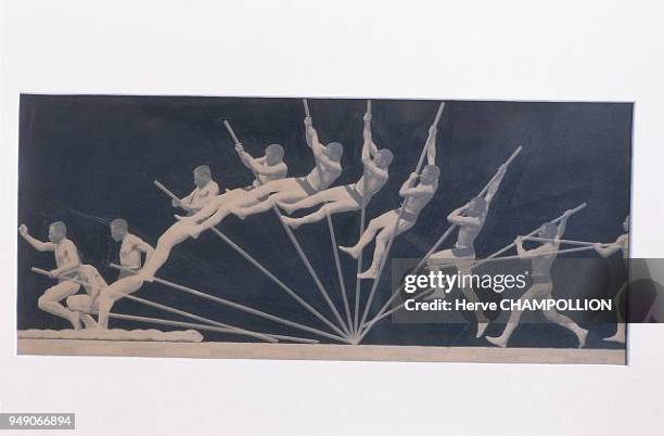 Cote d'Or, Etienne-Jules MAREY's chronophotography. Bourgogne: Côte-d'Or, la Chronophotographie d'Etienne-Jules MAREY.