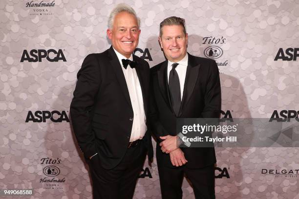 Mark Badgley and James Mischka attend the 21st annual ASPCA Bergh Ball at The Plaza Hotel on April 19, 2018 in New York City.