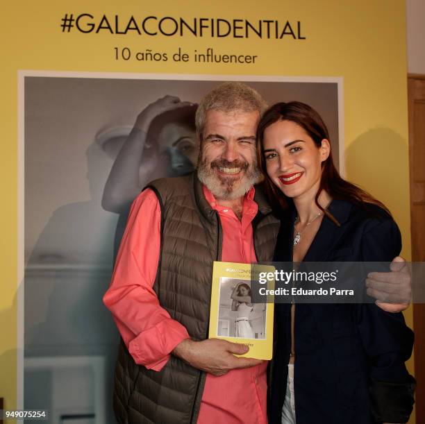 Gala Gonzalez presents her new book '#GalaConfidential' at Hotel NH Collection Madrid Suecia on April 19, 2018 in Madrid, Spain.