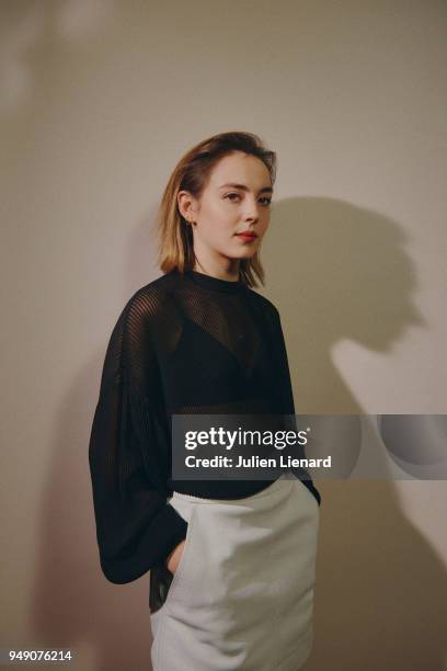 Actress Garance Marillier is photographed for Self Assignment on March 2018 in Paris, France.