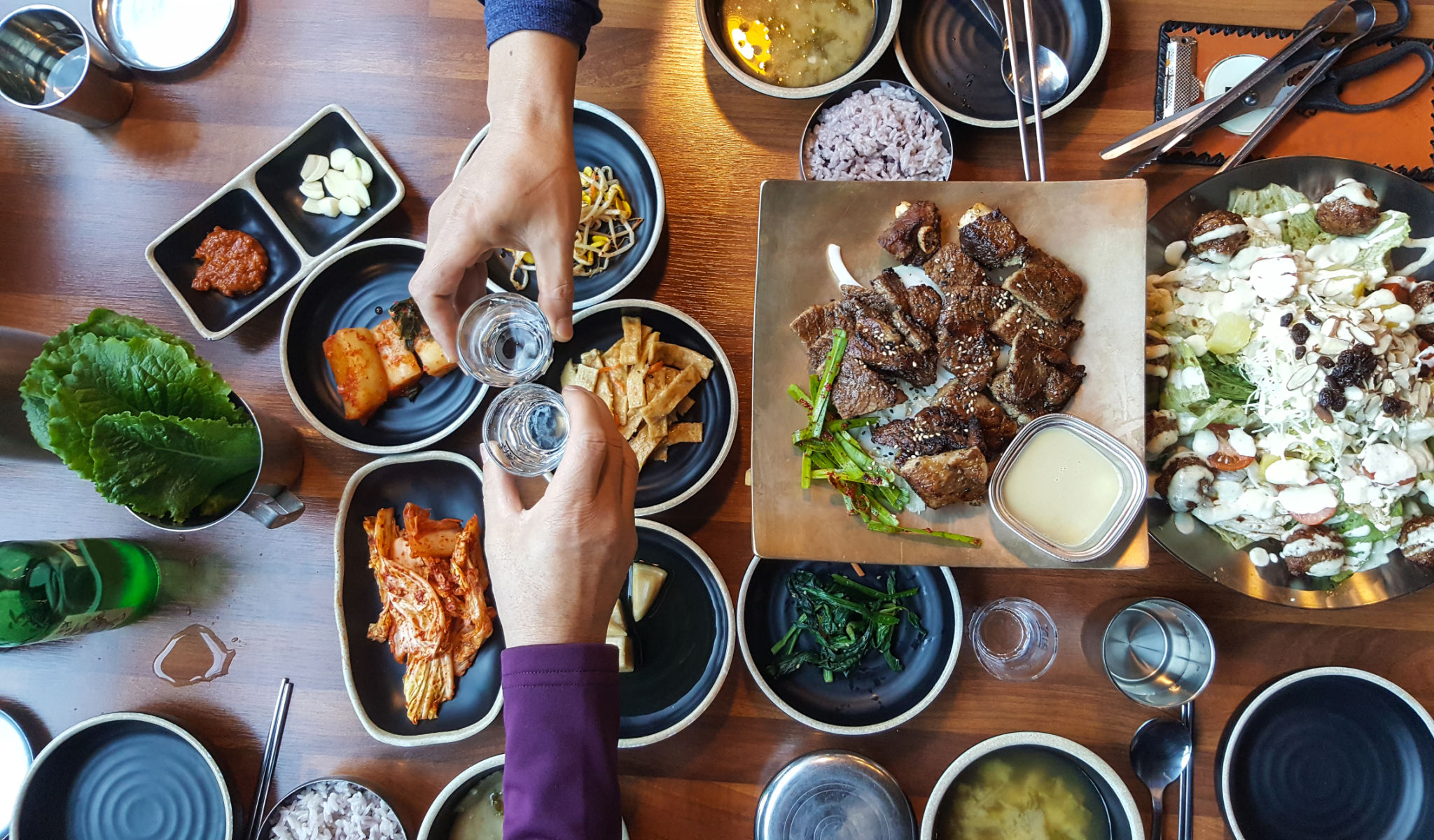 traditional korean meal