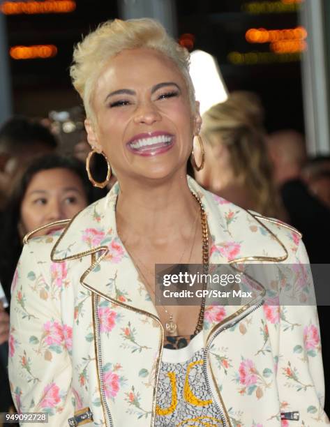 Paula Patton is seen on April 19, 2018 in Los Angeles, CA.