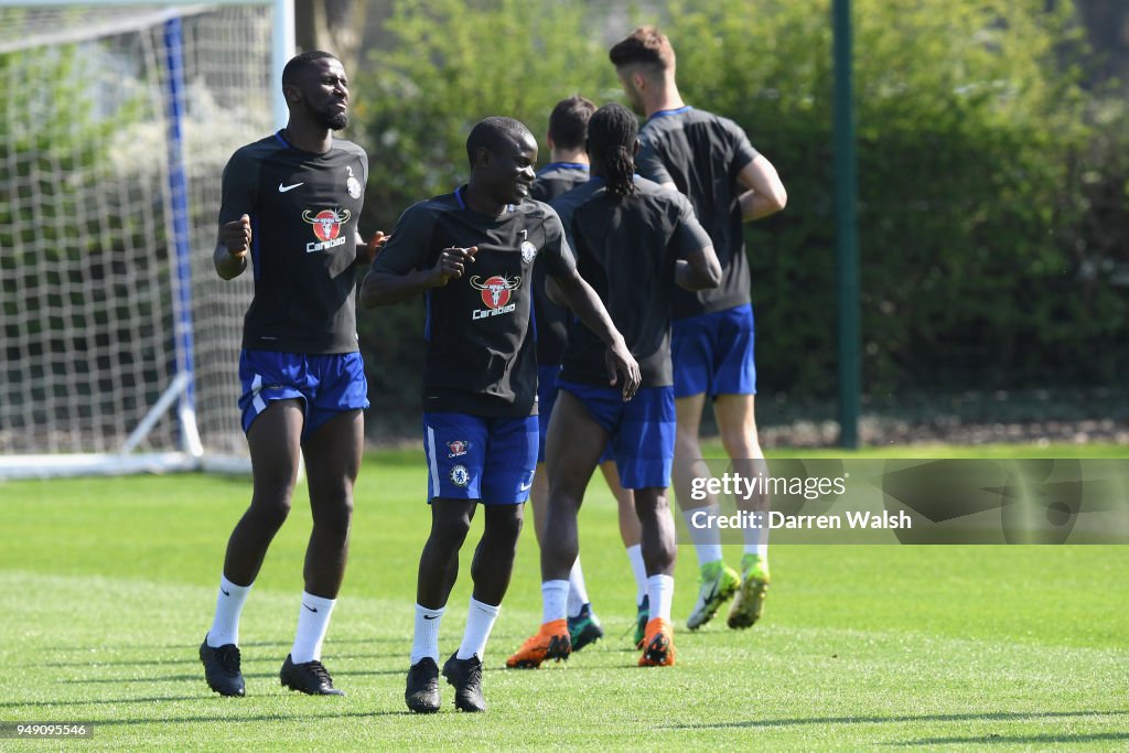 Chelsea Training and Press Conference