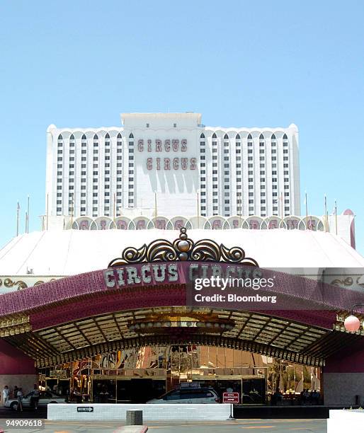 The Circus Circus hotel and casino is seen in Las Vegas, Nevada on June 11, 2004. MGM Mirage, the No. 3 U.S. Casino company, raised its offer for...