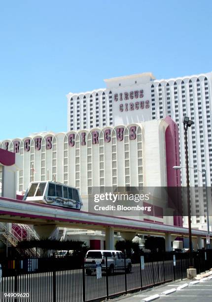 The Circus Circus hotel and casino is seen in Las Vegas, Nevada on June 11, 2004. MGM Mirage, the No. 3 U.S. Casino company, raised its offer for...