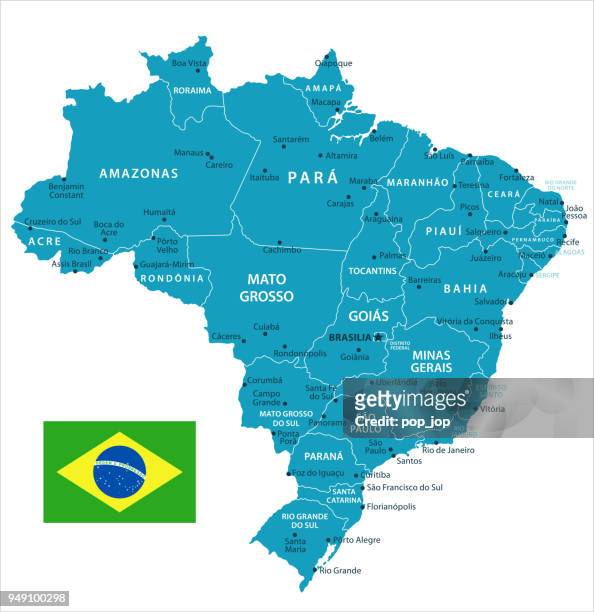 11 - brazil - murena isolated 10 - rio de janeiro map stock illustrations