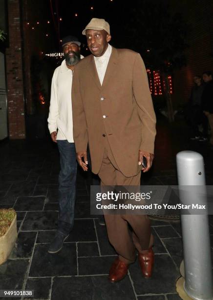 Bill Duke is seen on April 19, 2018 in Los Angeles, California.