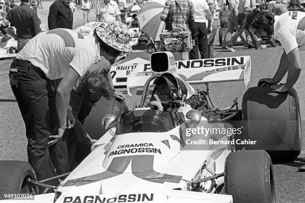 Andrea de Adamich, Brabham-Ford BT37, Grand Prix of France, Circuit Paul Ricard, 01 July 1973.